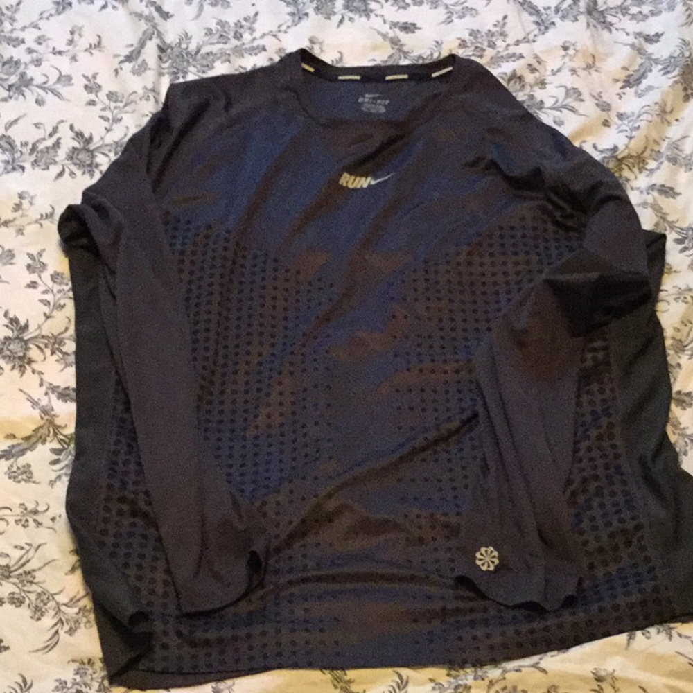 Nike long sleeve running shirt